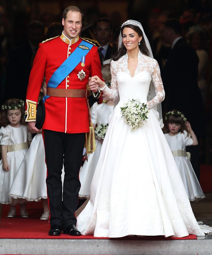 The British designer claims Kate's wedding gown would not have looked the same without her sketches.