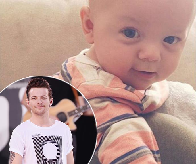 Louis Tomlinson has found his mini-me in his adorable son, Freddie. His mummy, Briana Jungwirth shared a new photo of her bub via Instagram, captioning it, "happy boy :)"