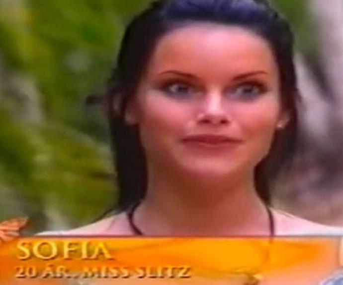 In 2005, Sofia appeared as a contestant on the dating reality show *Paradise Hotel*. The premise of the series sees a group of singles holed up in a luxury hotel seeing who can last the longest. **Watch Sofia on the show in the next slide. Gallery continues after the video!**