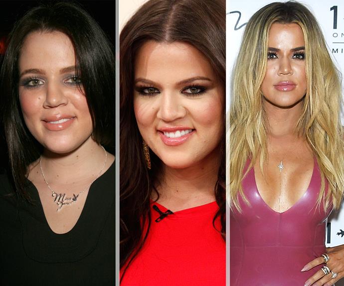 Since she burst onto our screens back in 2007, reality star Khloe Kardashian has transformed infront of our eyes!