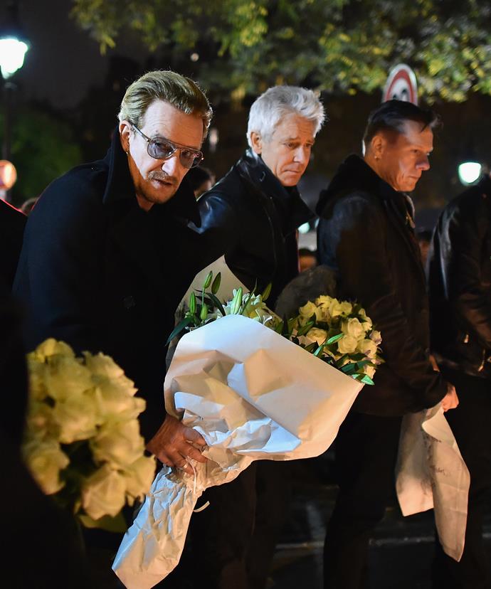 Bono was also nearby when the Paris terror attacks occurred.