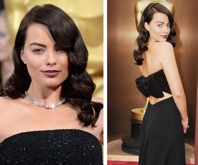 Margot displayed a much darker side at the 2014 Oscars.