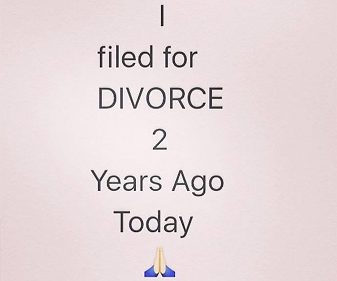 In June, Melanie shared this tell-all note that seemingly celebrated her 2-year divorce anniversary. She deleted it shortly after uploading.