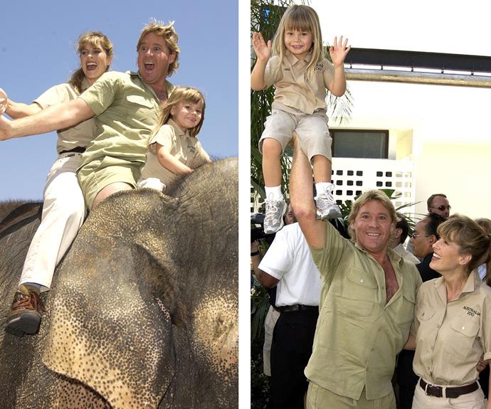 In 1998, Terri and Steve welcomed their first daughter Bindi Sue Irwin.