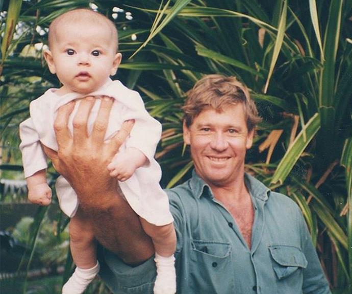 Bindi paid tribute to her late father with this beautiful photo. "You'll be my hero for my entire existence. I love you more than words can describe," she penned.