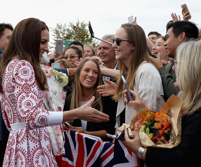 Thousands of fans greeted the couple in Vancouver.