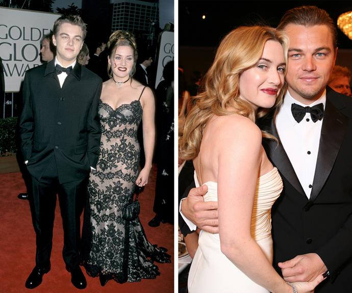 Best friends forever! In 1998, a baby-faced Leonardo DiCaprio and Kate Winslet walked the red carpet together and in 2007 the pair were as close as ever.