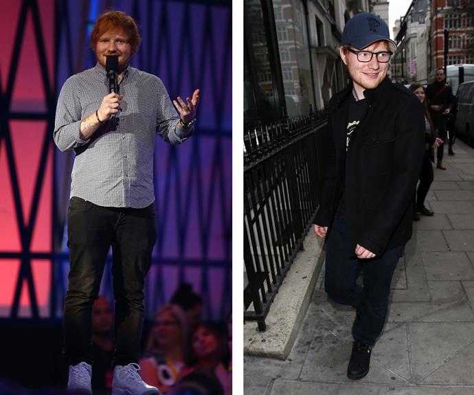 Singer Ed Sheeran dropped a commendable 19kgs after he made the observation: "All my clothes have shrunk." On how he did it, the 25-year-old ginger says, “I did ten minutes a day without fail — intervals of 30 seconds sprinting and 30 jogging."