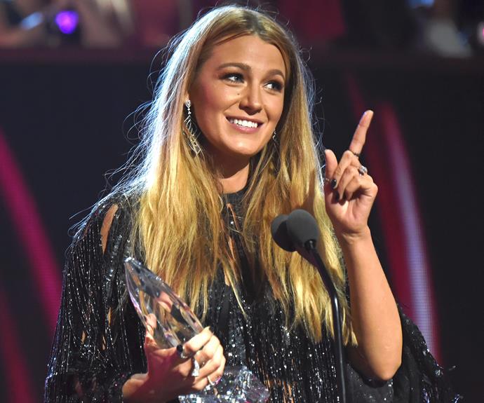 Blake Lively picked up the favorite dramatic movie actress gong for her role in *The Shallows*.