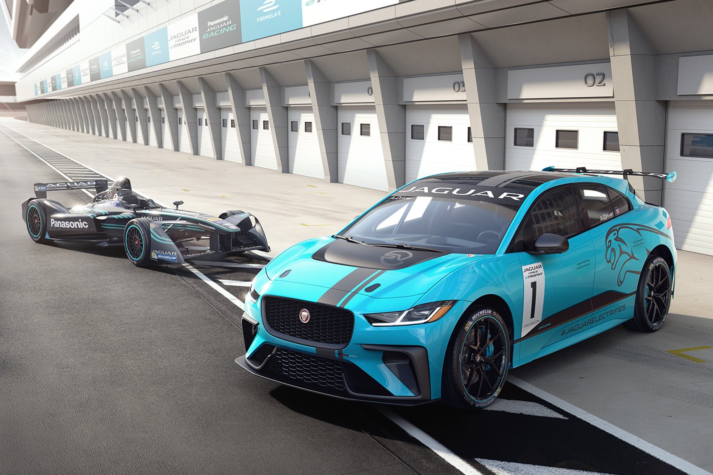 jaguar announces electric suv race series
