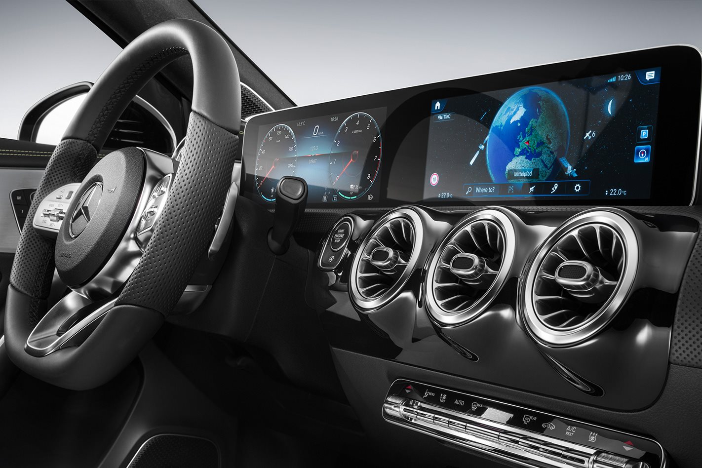Mercedes-A-class-interior-instrument-pan