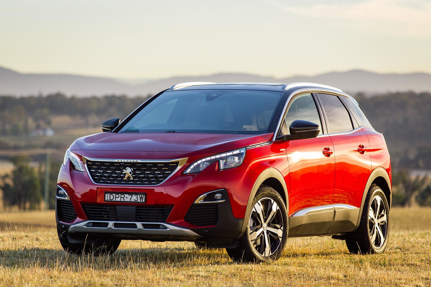 Peugeot 3008 Red 2019 Peugeot 3008 Review