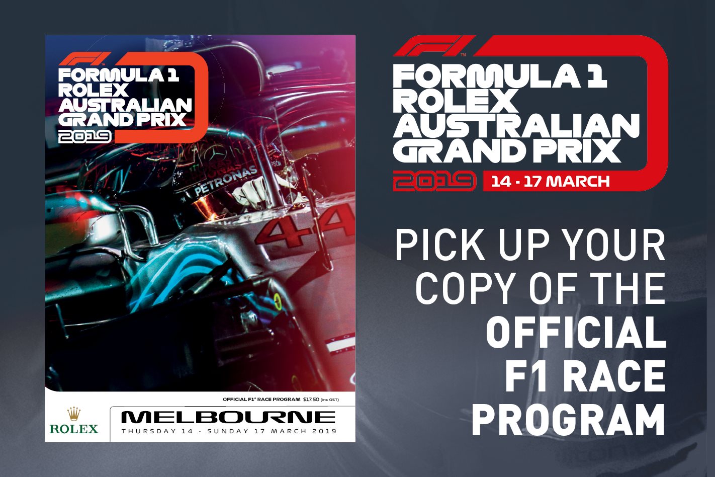 formula 1 rolex australian grand prix 2019