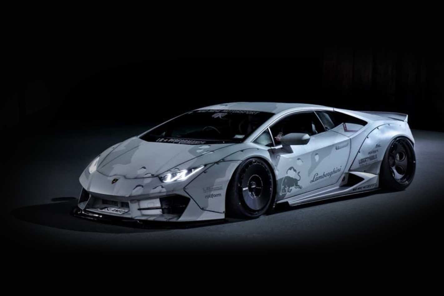 ‘Mad Mike’ Whiddett's Lamborghini Huracan drift car: Slambo