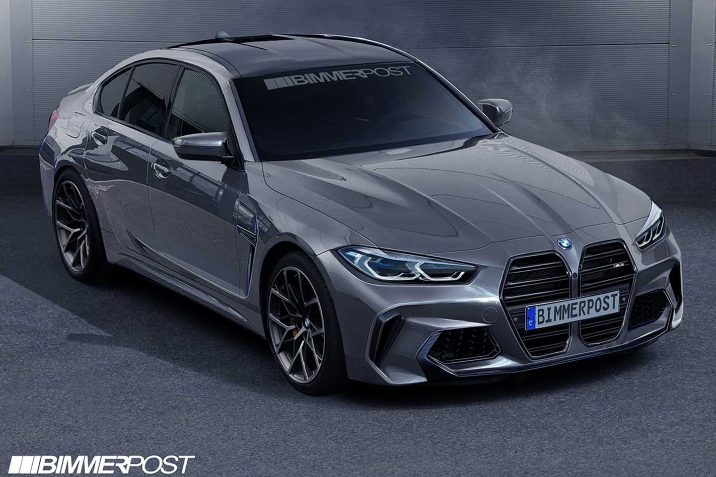 2020 BMW M3 big grille likely, evidence examined