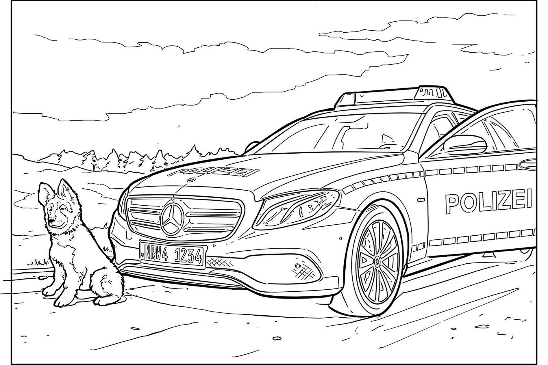 Suv Coloring Pages - free adult coloring pages