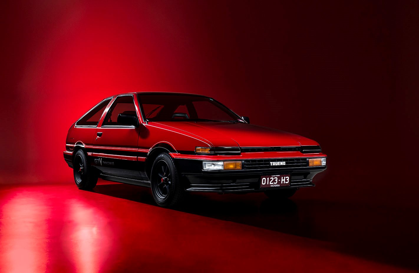 Toyota AE86 front