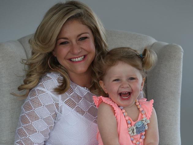 Toni and her gorgeous daughter Juliette, who is almost two years old.